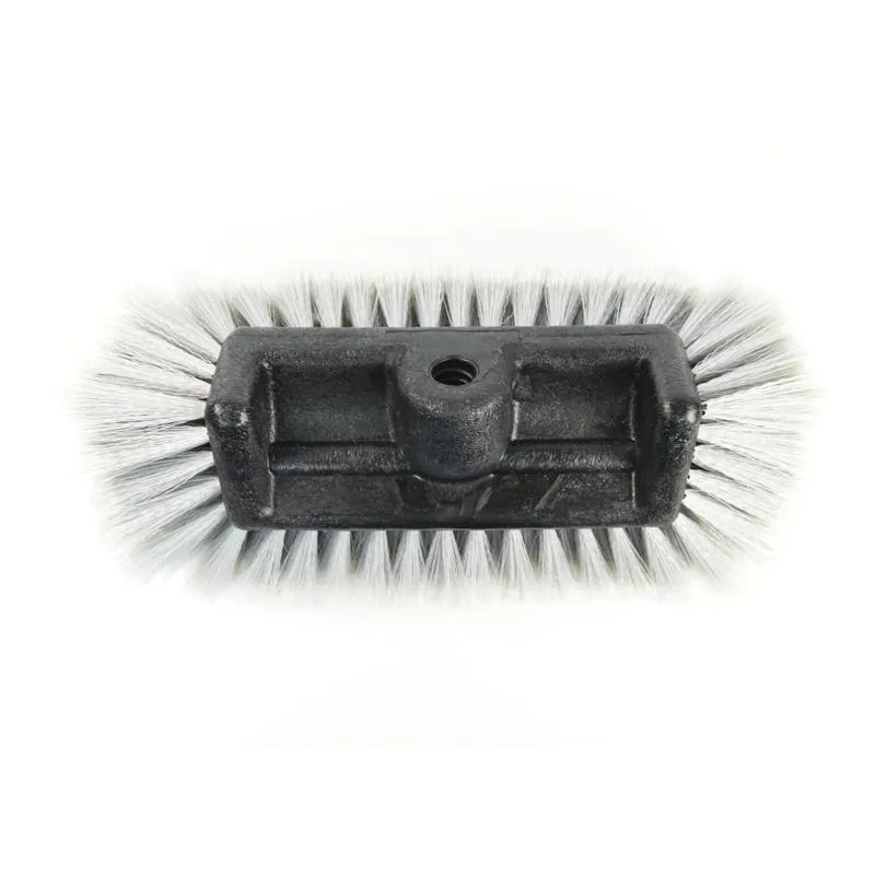 10"/12" Flow-Thru Brush w. Telescopic Pole & On/Off Selector (3.4'-6 ft. Extension)