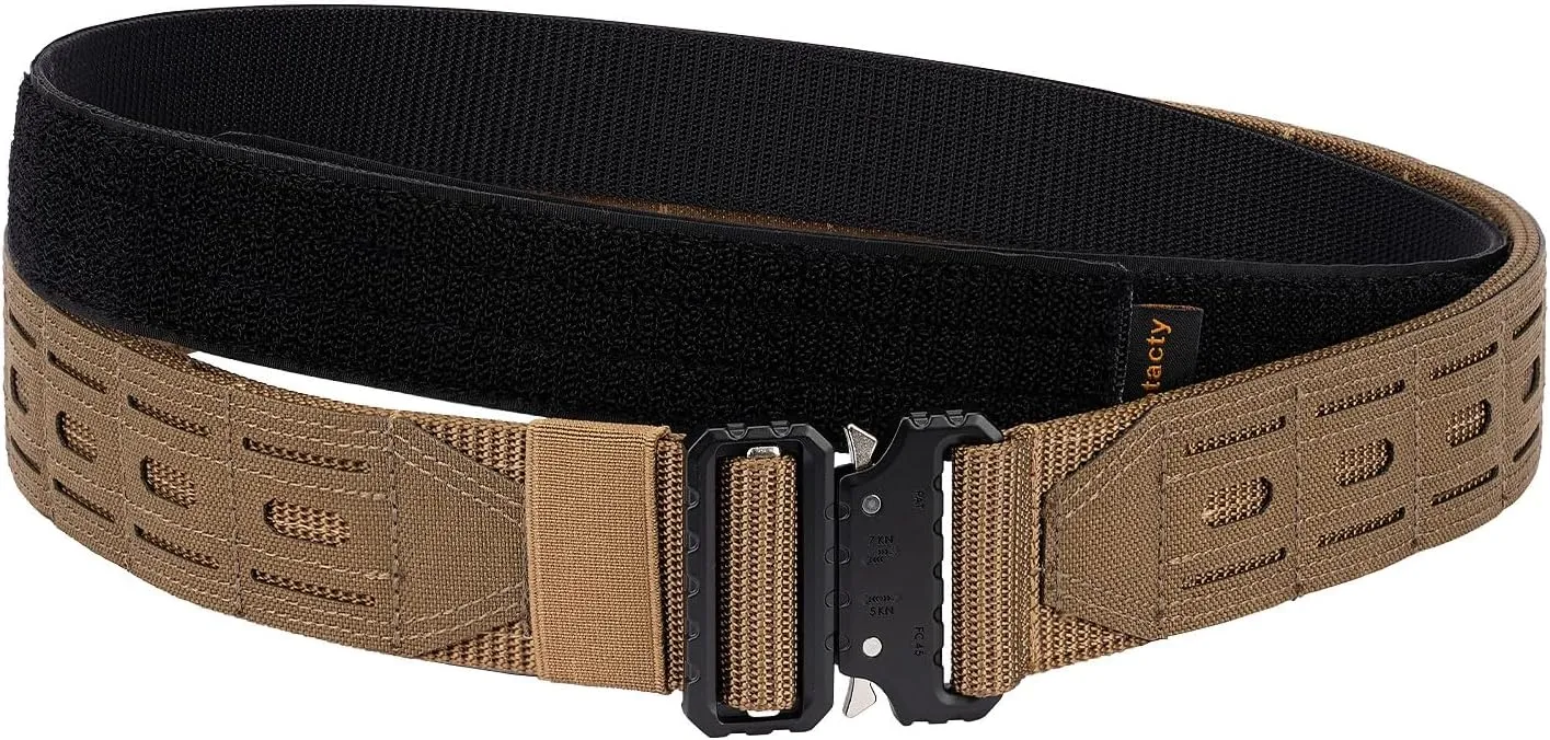 1.75" Tactical MOLLE Battle Belt with Quick Release Buckle 1.5" Inner Belt
