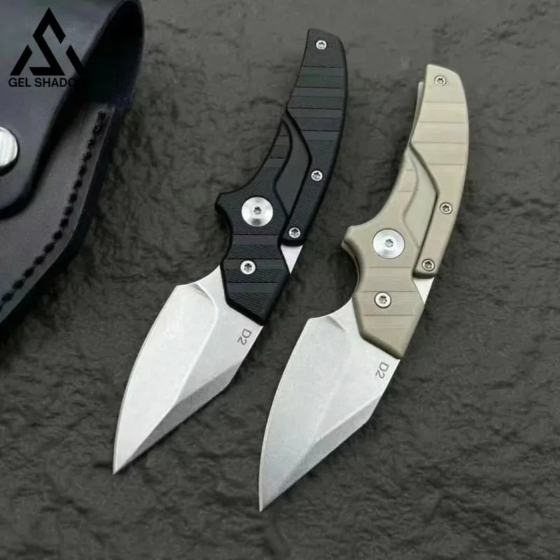 2 in 1  Tactical Hornet EDC Knife D2