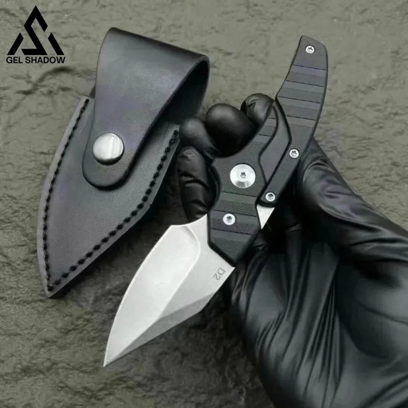 2 in 1  Tactical Hornet EDC Knife D2
