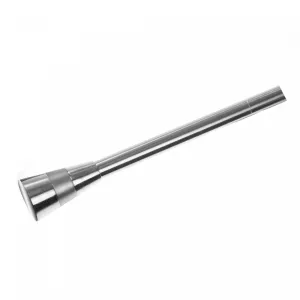 25/28mm Drape Pole Set Cone - Nickel|Ensemble de tringles à rideaux de 25 à 28 mm avec cônes - couleur nickel