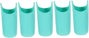 5pcs Hair Iron Handle Cover Heat-Resistant Sleeve for Hair Straightener Protection Cover