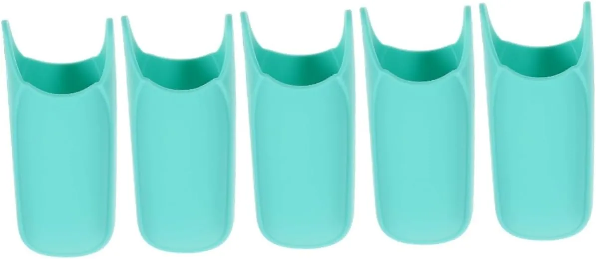 5pcs Hair Iron Handle Cover Heat-Resistant Sleeve for Hair Straightener Protection Cover