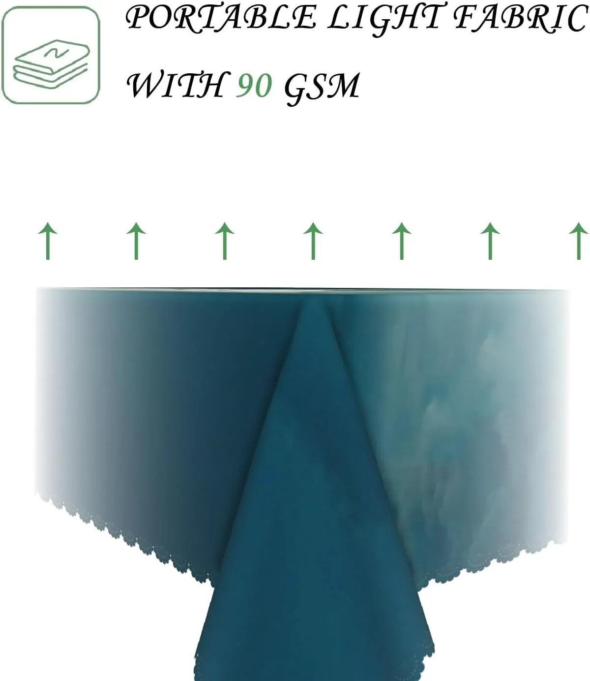 60x102 Inch Nature Rectangle Tablecloth Sky Cloud Table Cloth Spill Resistant Durable Table Cover for Party Picnic Indoor Bedroom Decor