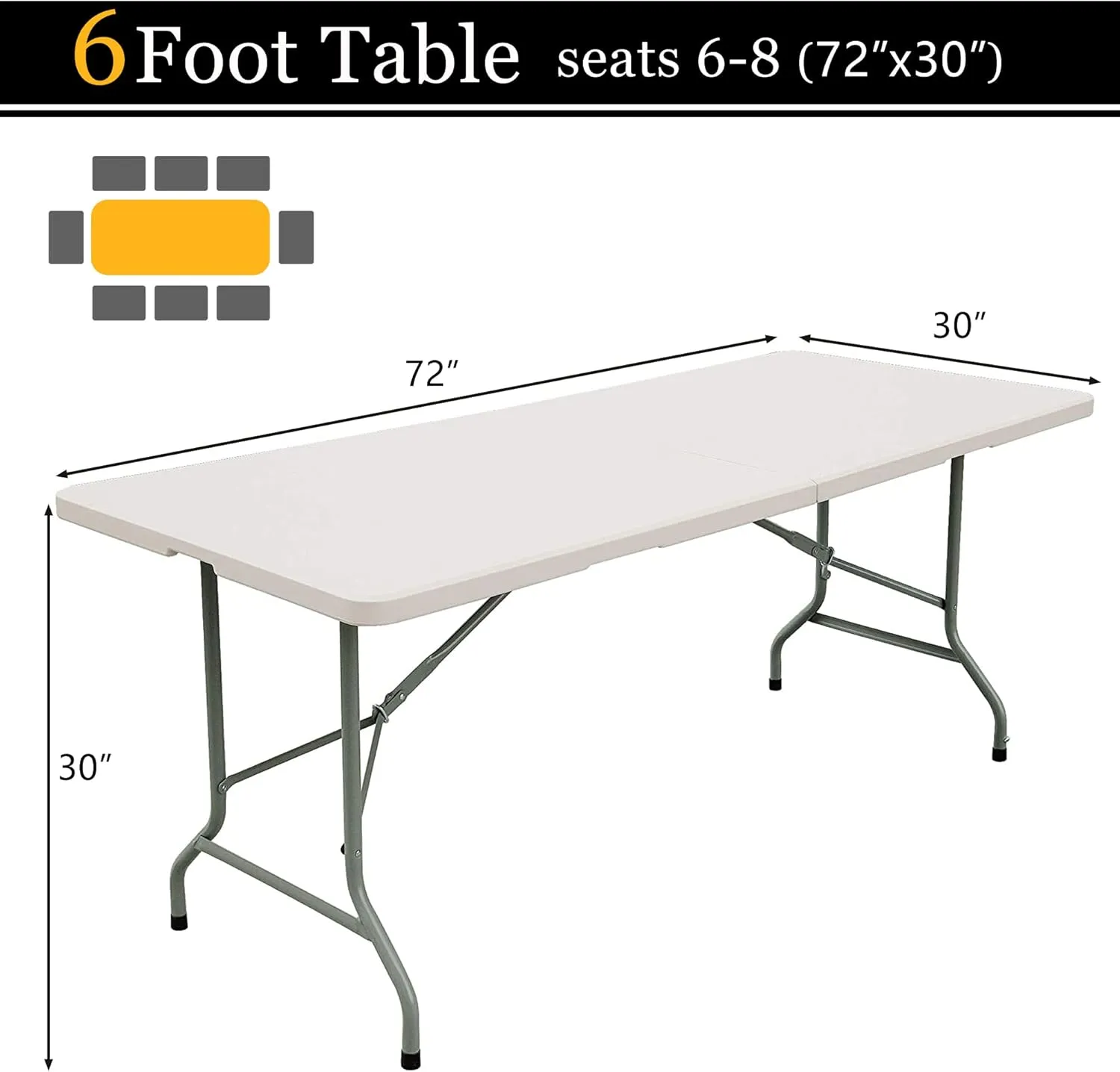 6FT Fitted Blackish Green Table Cloths for Rectangle Tables, 2 Pcs - Stretch Spandex Table Cover Protector for Banquet, Massage Bed, Wedding, Birthday, 72 Length x 30 Width x 30 Height