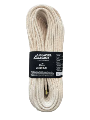 8.5mm Cascade Newt Canyon Rope - GLACIER BLACK