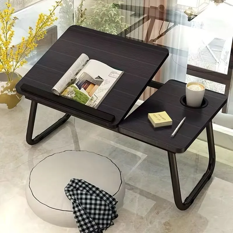 Adjustable foldable laptop table stand