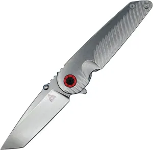 allvin R1501 Flipper Folding Knife D2 Stone Wash Tanto Point Blade Stainless Steel Handle Fast Open Folder Knives With Nylon Bag