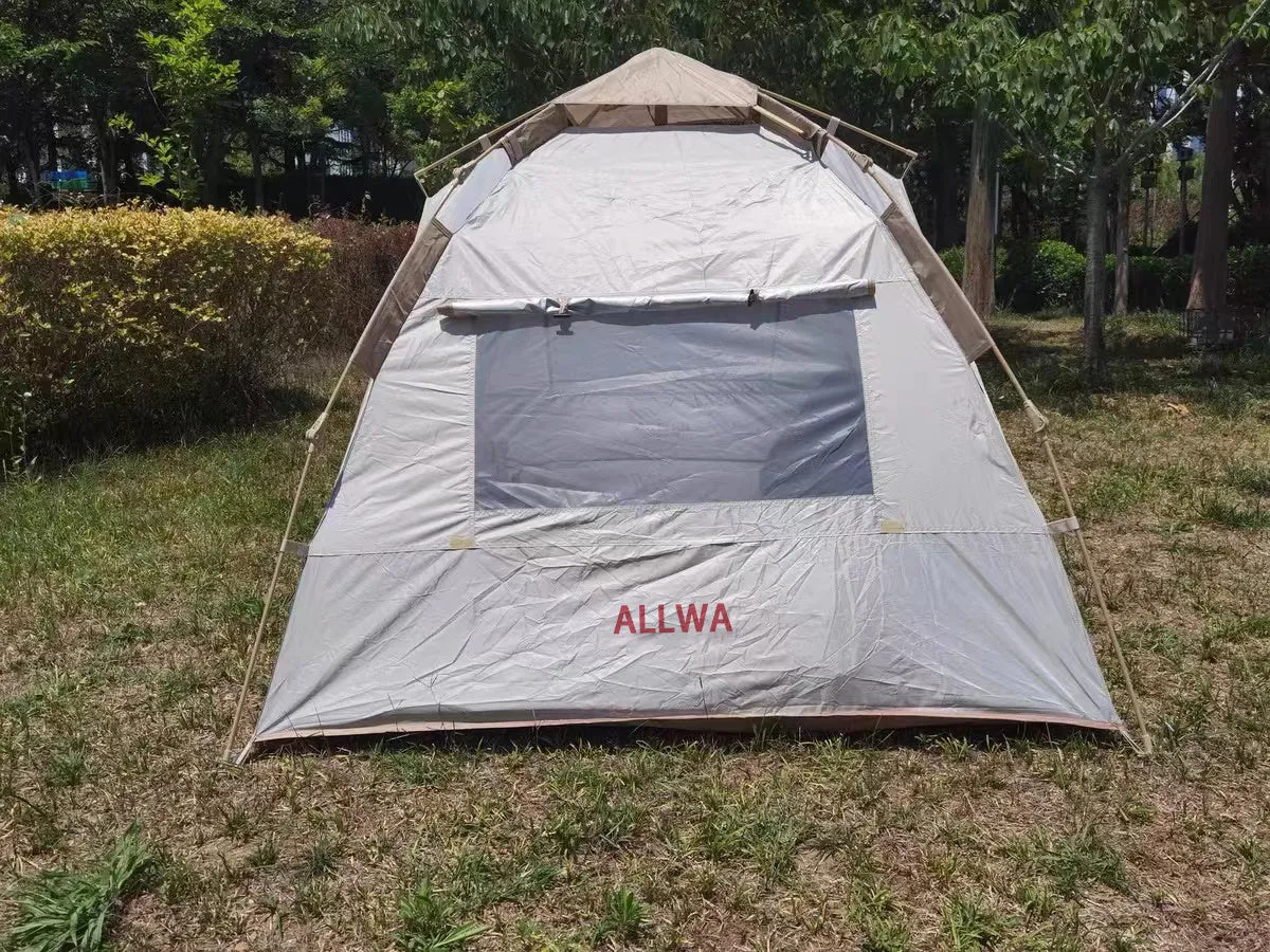 ALLWA Tent, Tent Portable Instant Tent Automatic Tent Waterproof and Windproof