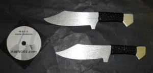 Aluminum Tactical Training Knives Knife Fighting DVD MMA Defense Knives