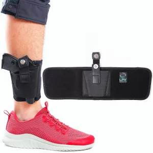 Ankle Holster for 380, Inside Boot Holster – Fast Silent Draw – Comfortable & Durable | Fits: SIG P365 P238 Ruger LCP 380 LC9 EC9s Glock 26 43, Bodyguard 380, M&P Shield & Similar Guns [380 9mm 22 LR]