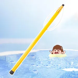 Anti-Electric Shock Rescue Tube，Lifesaving polePool Safety Hook with Telescopic Rescue Pole, Durable Fiberglass Swimming Pool Life Saving Pole, Rescue Equipment for Pool Water Park(3.5m(11.5