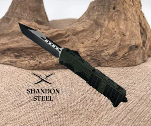 Armed Force Tactical 5.5" OTF Knife with Tanto Blade 264GNTP