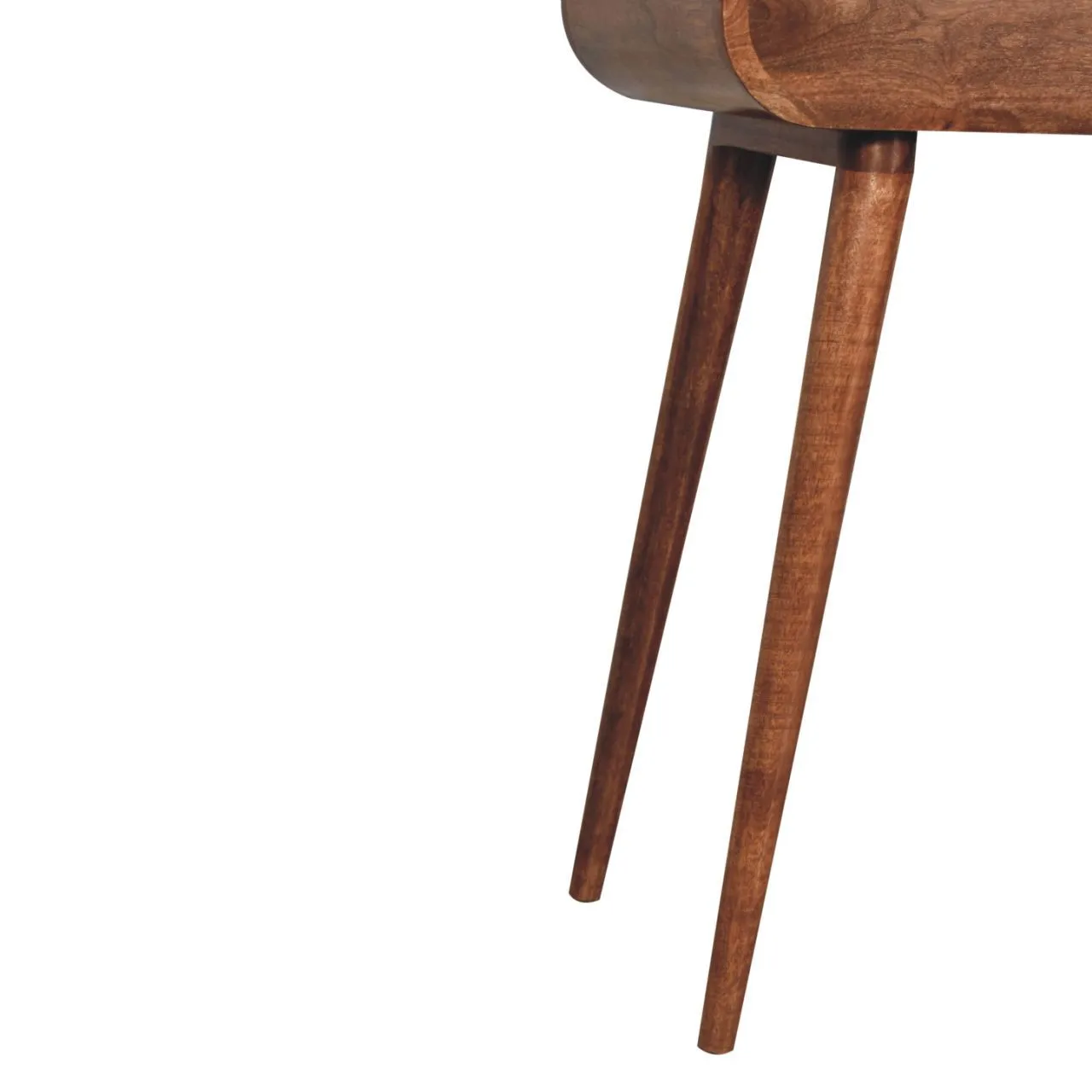 Artisan Furniture Mini Dressing Table With Foldable Mirror - Caramel