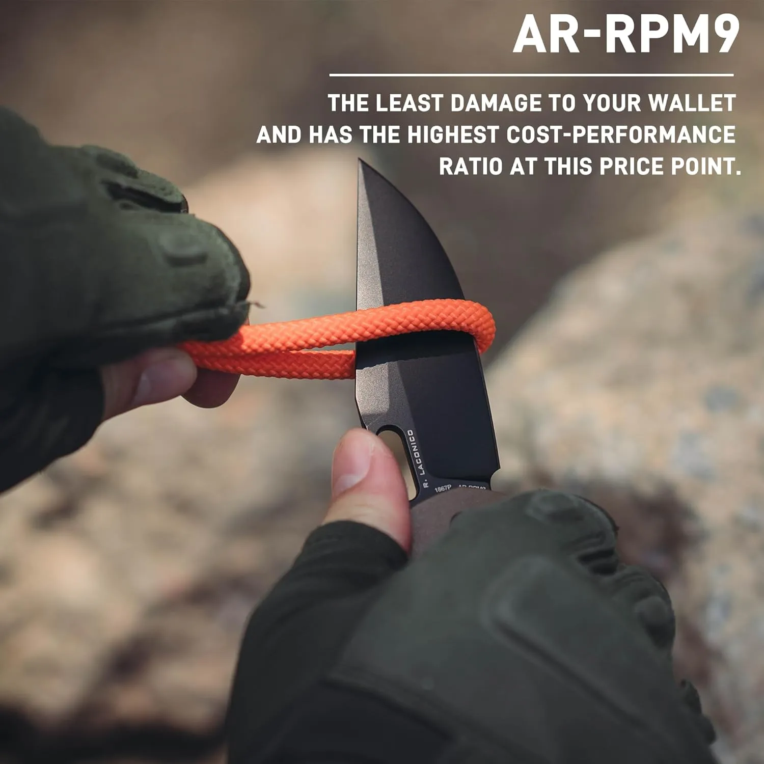 ARTISANCUTLERY REVEL Pocket Knife for Men, 3.54'' AR-RPM9 Steel Blade Folding Knife with Pocket Clip for Men Women Camping Hiking(1867P Brown)