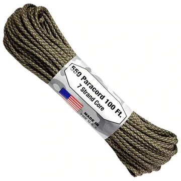 Atwood Rope 100' 7 Strand 550lbs Paracord