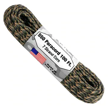 Atwood Rope 100' 7 Strand 550lbs Paracord