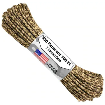 Atwood Rope 100' 7 Strand 550lbs Paracord