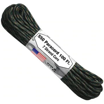 Atwood Rope 100' 7 Strand 550lbs Paracord