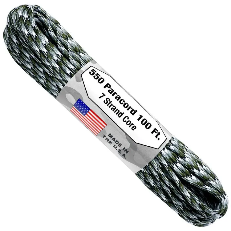 Atwood Rope 100' 7 Strand 550lbs Paracord
