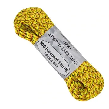 Atwood Rope 100' 7 Strand 550lbs Paracord