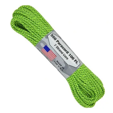 Atwood Rope 100' 7 Strand 550lbs Paracord