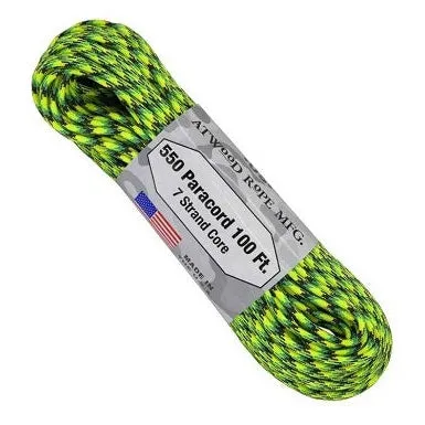 Atwood Rope 100' 7 Strand 550lbs Paracord