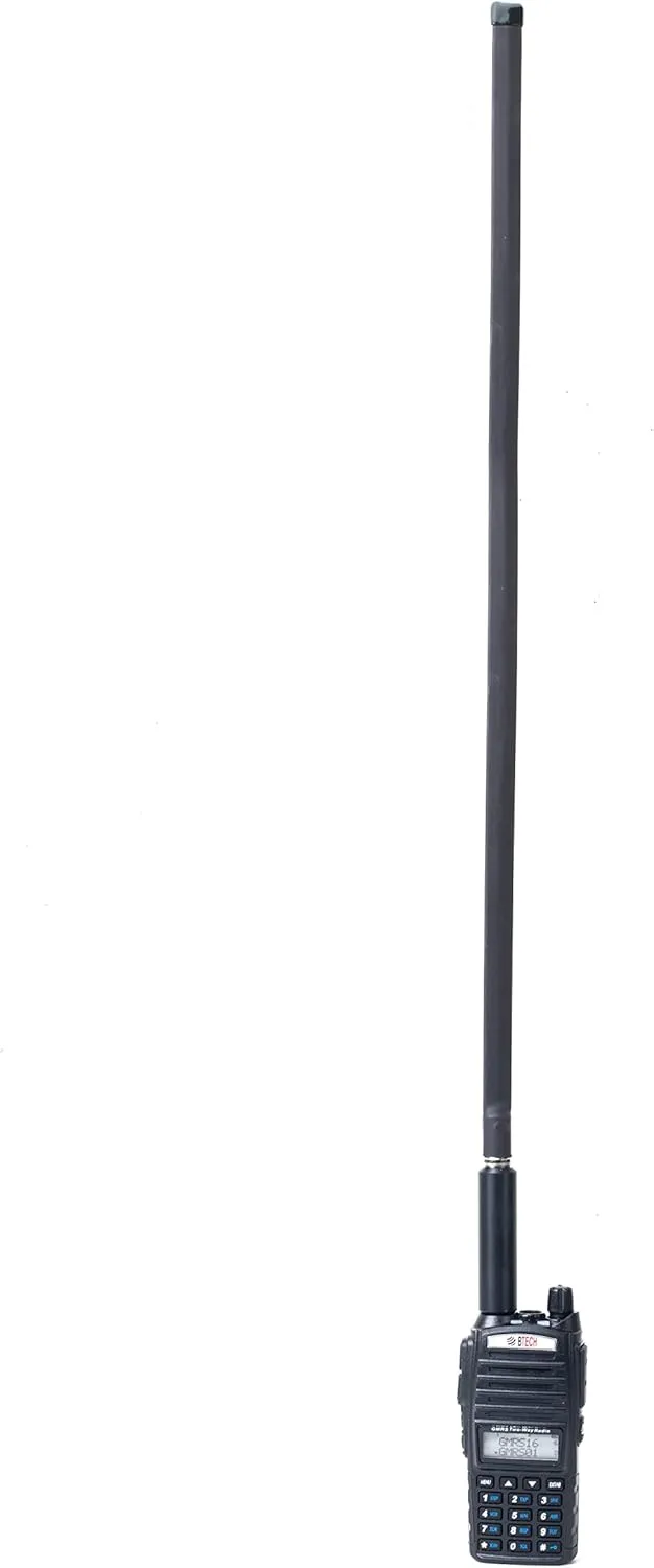 Authentic Genuine Nagoya NA-F30G 30-Inch Tactical Foldable Whip GMRS/MURS (155/465MHz) Antenna SMA-Female for BTECH and BaoFeng Radios
