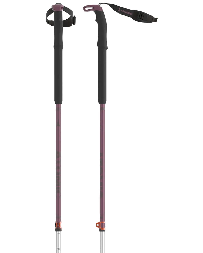 Bct Touring Sqs Women's Ski Poles - Plum