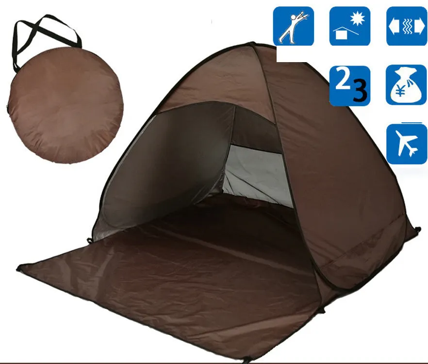 Beach Camping Tent Quick Opening without Construction