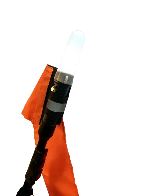 BeaconFlex - Telescopic Visibility Safety Light/Flag System