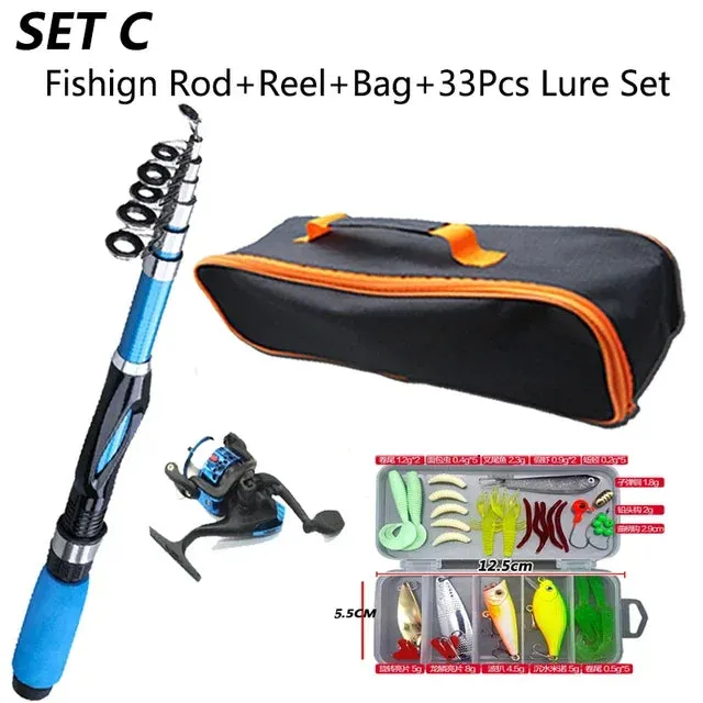 Beginner Fishing Kit and Pole