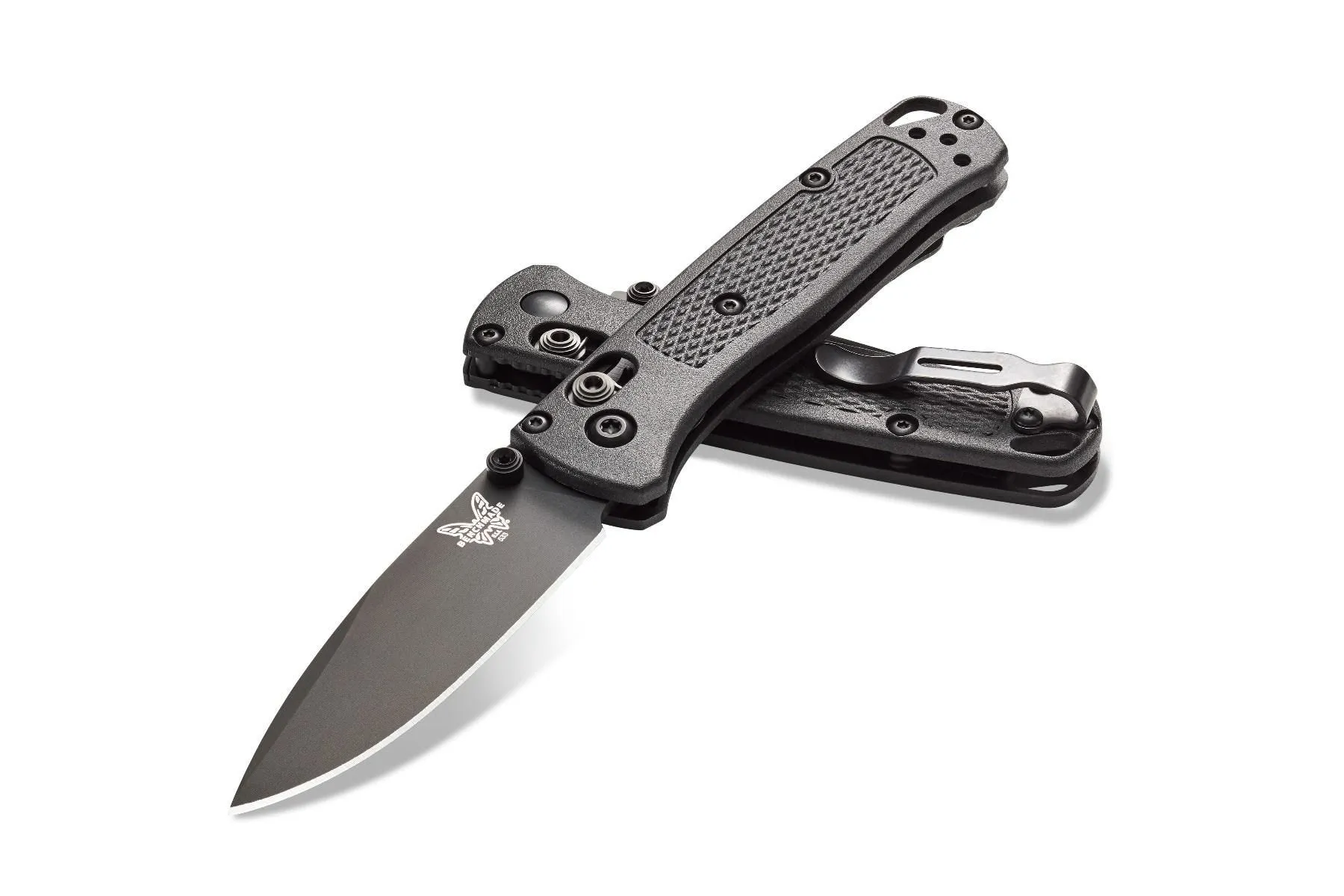 Benchmade 533BK-2 Mini Bugout 2.82" Drop Point Blade Folding Pocket Knife