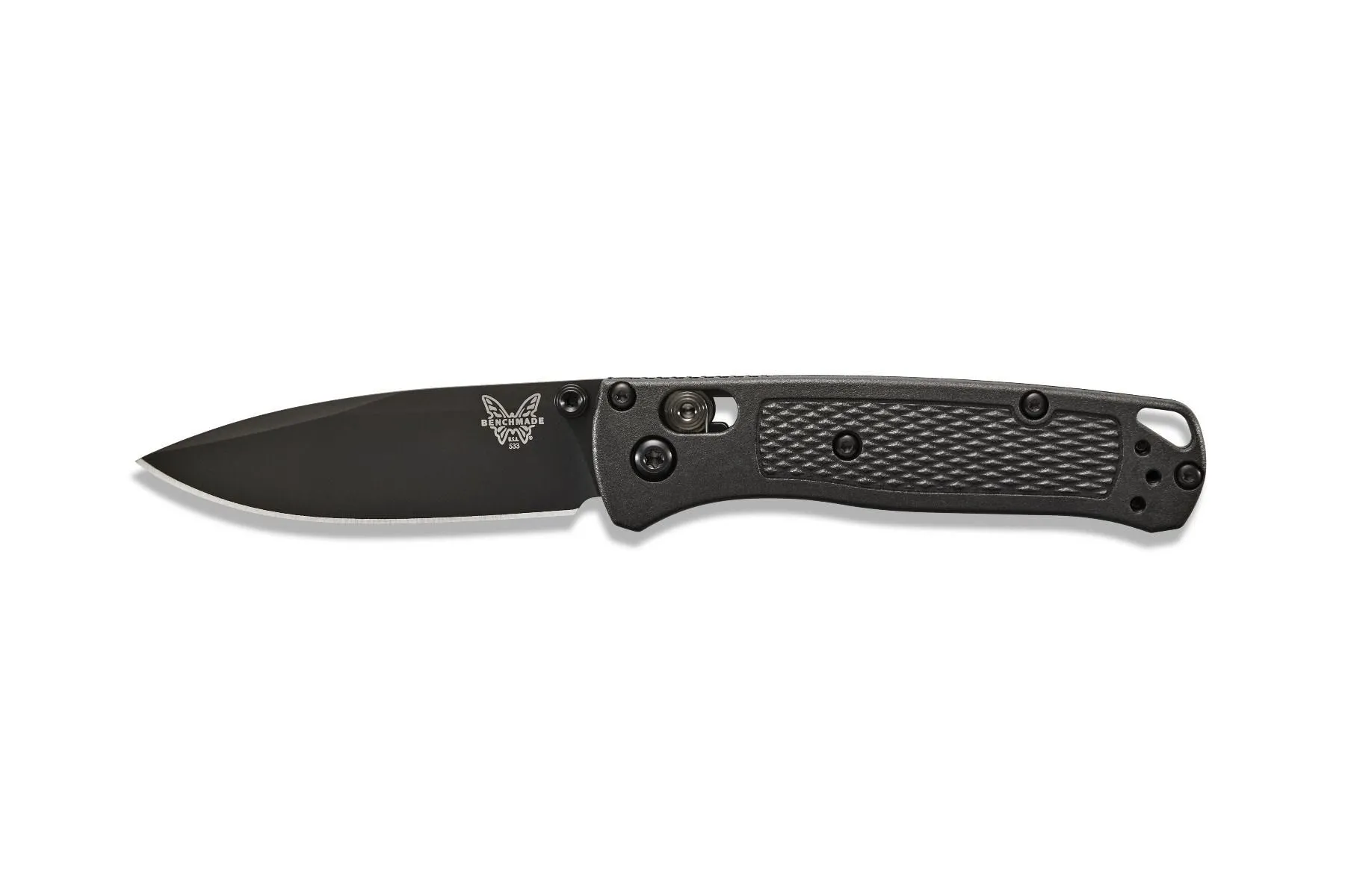 Benchmade 533BK-2 Mini Bugout 2.82" Drop Point Blade Folding Pocket Knife