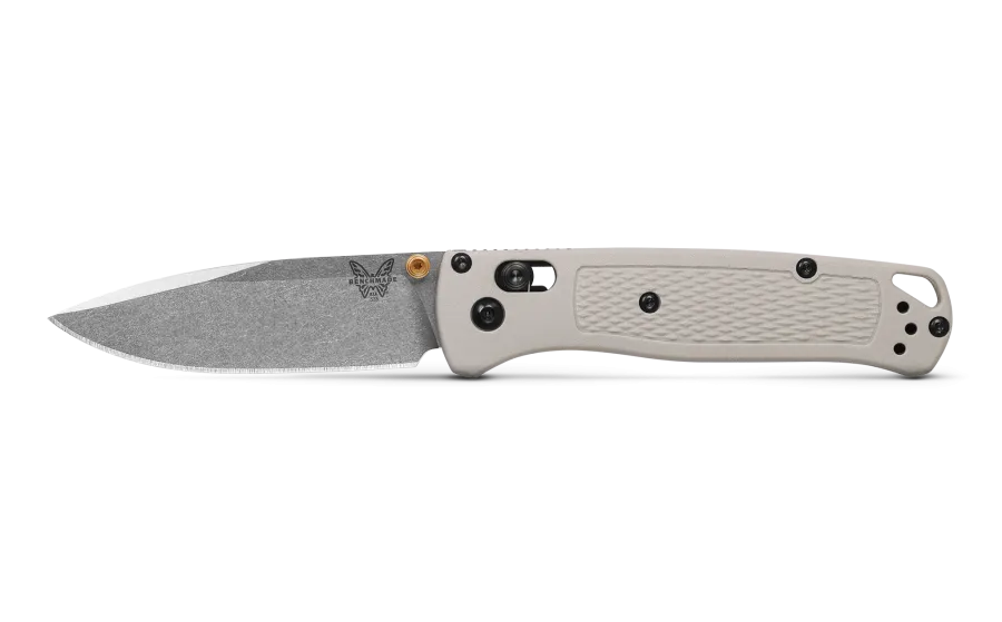 Benchmade 535-12 Bugout Tan Grivory 3.235" Plain Folding Knife