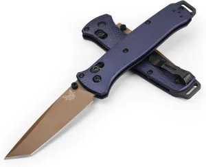 Benchmade - Bailout 537 Tactical Knife with Crater Blue Aluminum Handle (537FE-02)