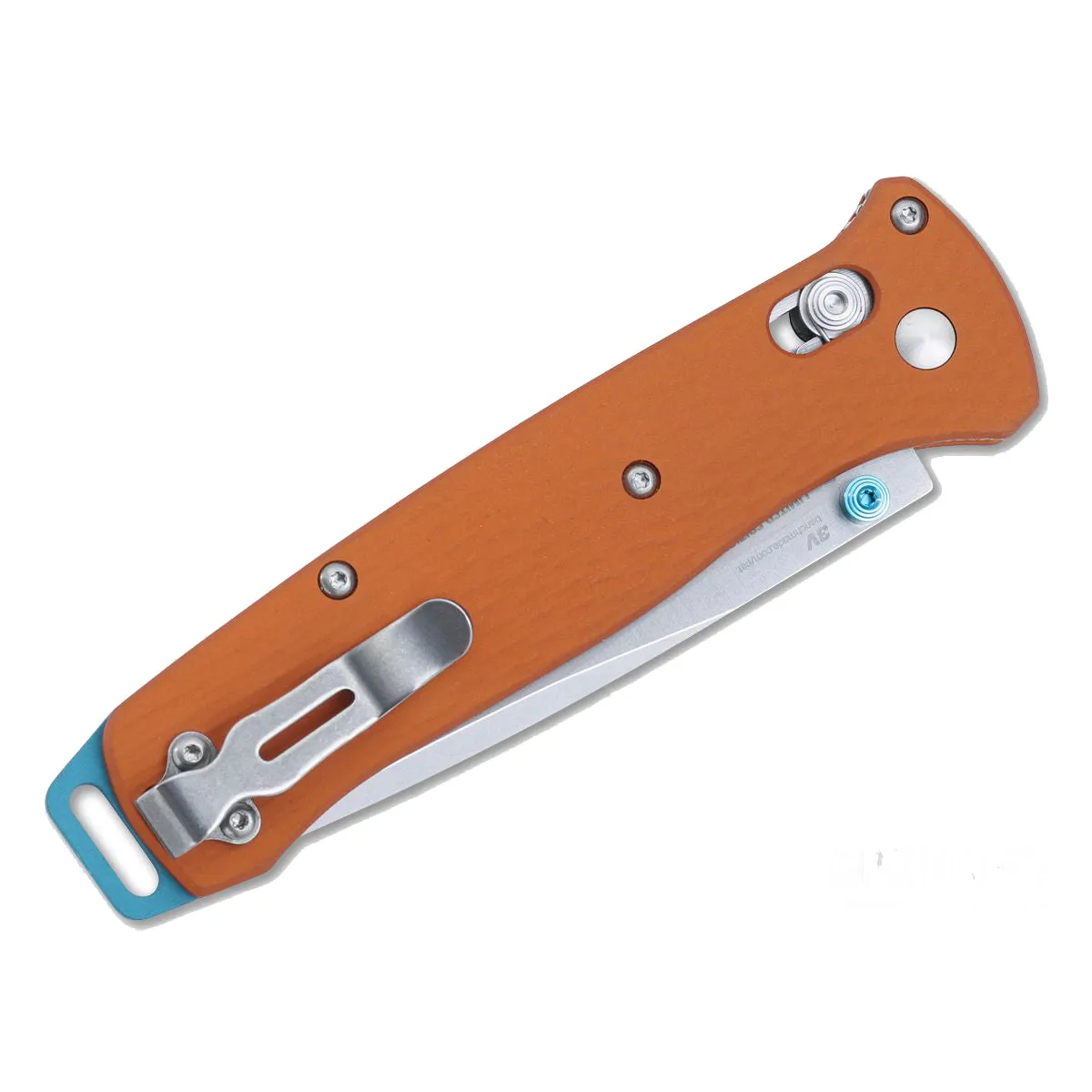 Benchmade Bailout Orange 3.38" Tanto Plain Edge 537-2301 Limited Edition Pocket Knife (537-2301)