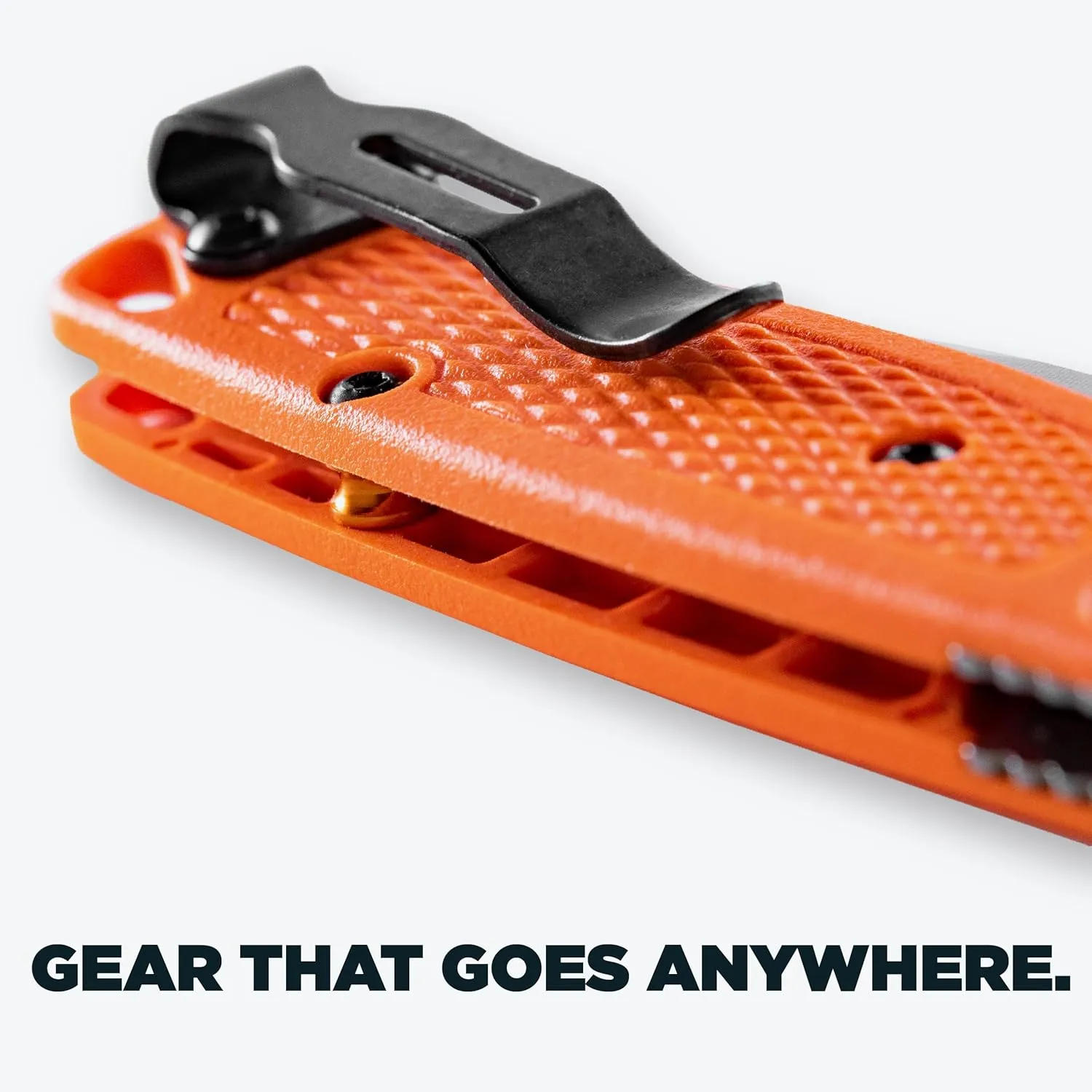 Benchmade - Mini Bugout 533 Folding Knife with Orange Grivory Handle (533)