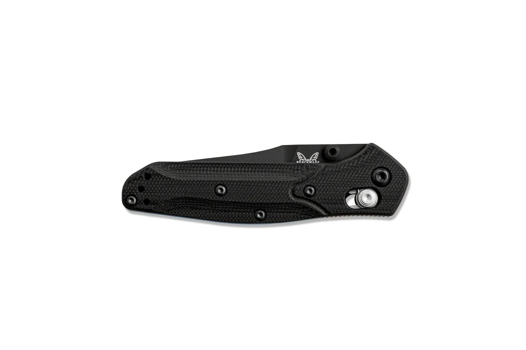 Benchmade Mini Osborne 945BK-1 CPM-S30V (58-60) 2.92" Plain Edge Pocket Knife