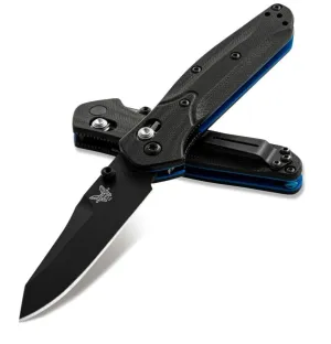 Benchmade Mini Osborne 945BK-1 CPM-S30V (58-60) 2.92" Plain Edge Pocket Knife