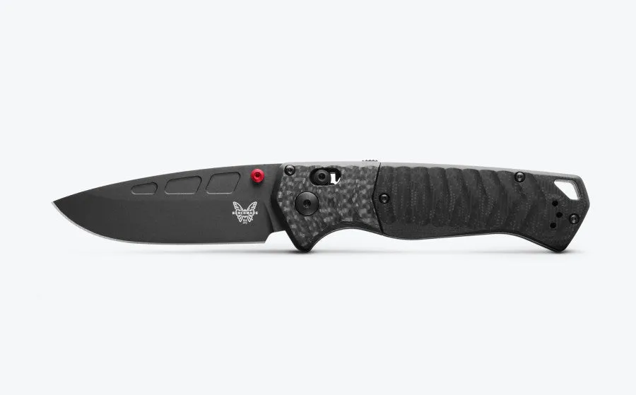 Benchmade PSK Carbon Fiber and Black G10 3.45" Plain Edge Foldinf Pocket Knife (593BK-01)