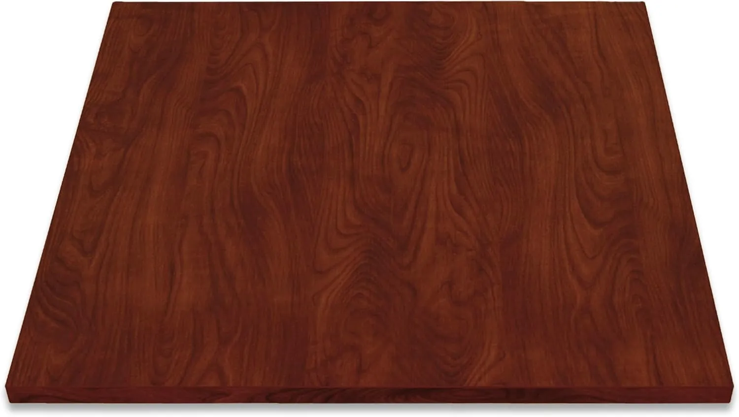 Bexyl 42" Square Multipurpose Table Top, Laminate Surface for Dining, Coffee Shop, Bar, Pub, Covered Patio, Kitchen, Commercial Use (Cherry, 42" Square)