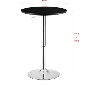 Black bistro Cocktail table