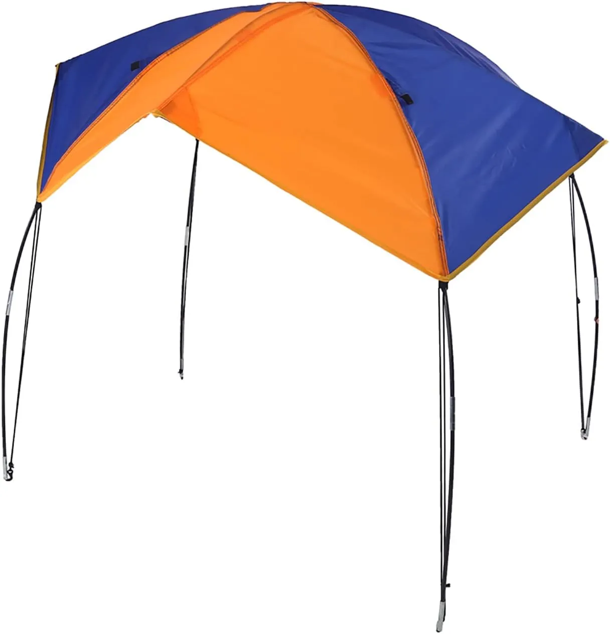 Boat Sun Shelter Waterproof UV Easy Setup Fishing Canopy for 2-4 Persons, Ideal for Boat Fishing, Picnic, Material (68347 Awning (2 people)))