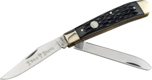 BOKER Traditional Series 2.0 Trapper, CPM-D2 Dual Blades, Slip Joint, Made in Solingen Germany (2024 Models)