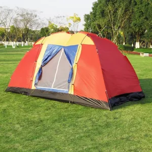 Bosonshop Outdoor Camping Tent Easy Set Up Large for 8 Person  Party Tent for Traveling Hiking With Portable Bag
