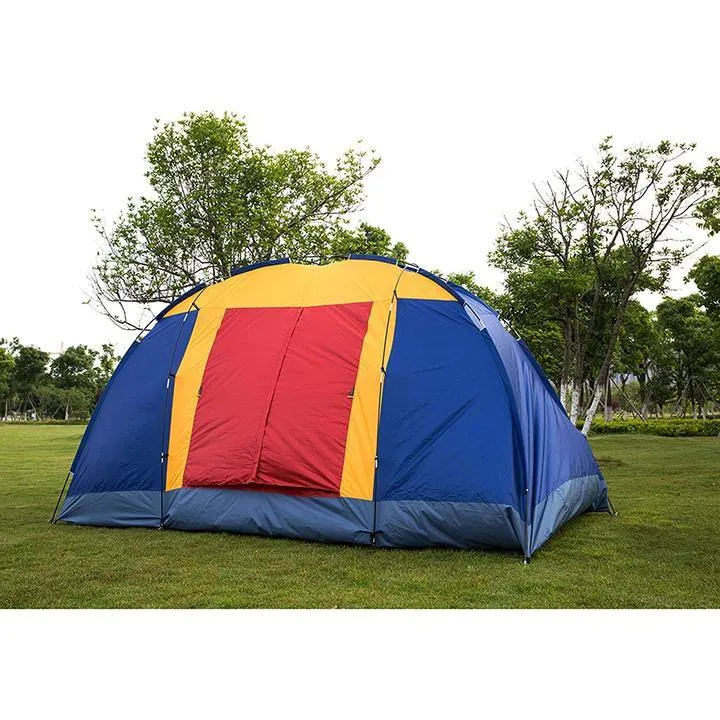 Bosonshop Outdoor Camping Tent Easy Set Up Large for 8 Person  Party Tent for Traveling Hiking With Portable Bag