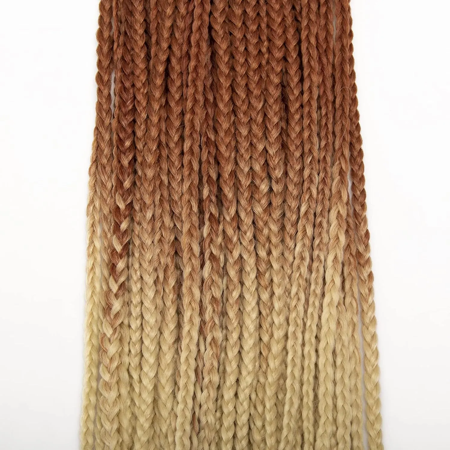 Box Braids Crochet Hair 6Packs Crochet Box Braids 22Inch Pre-looped Synthetic Crochet Braids for Black Women (1B/30/613, 22inch)