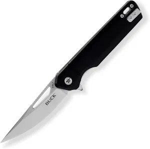 Buck Knives 239 Infusion Folding Pocket Knife with Drop Point Blade, Aluminum Handle, Pocket Clip