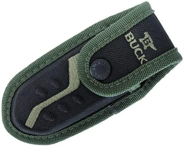 Buck Knives 660 Folding Pursuit Large Folding Hunting Knife with Guthook, 3-5/8" 420HC Steel Blade